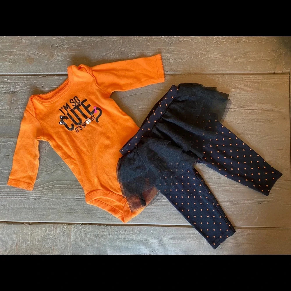 Baby girl Halloween outfit